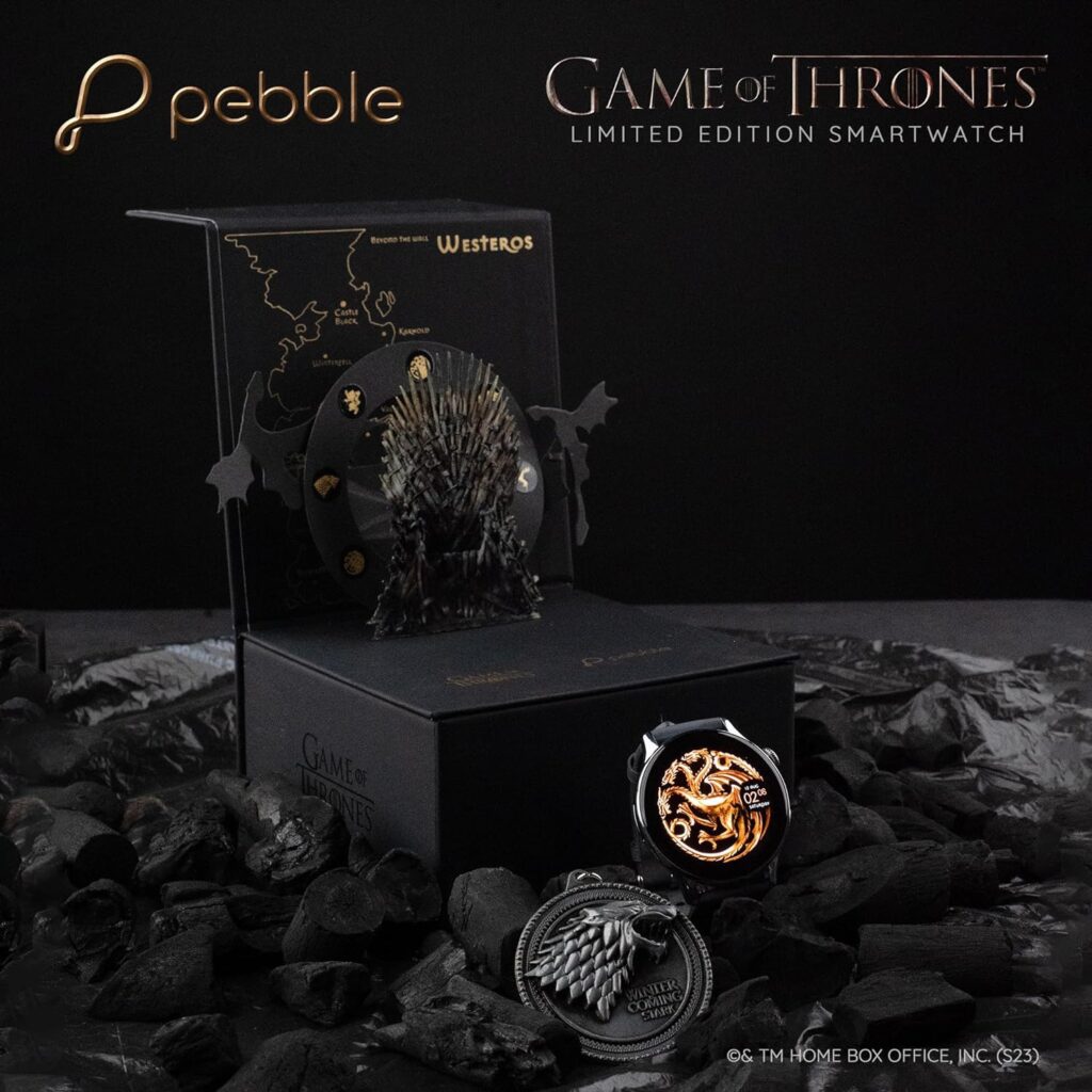 Luxury Smartwatch: Royal Edition Pebble Game of Thrones