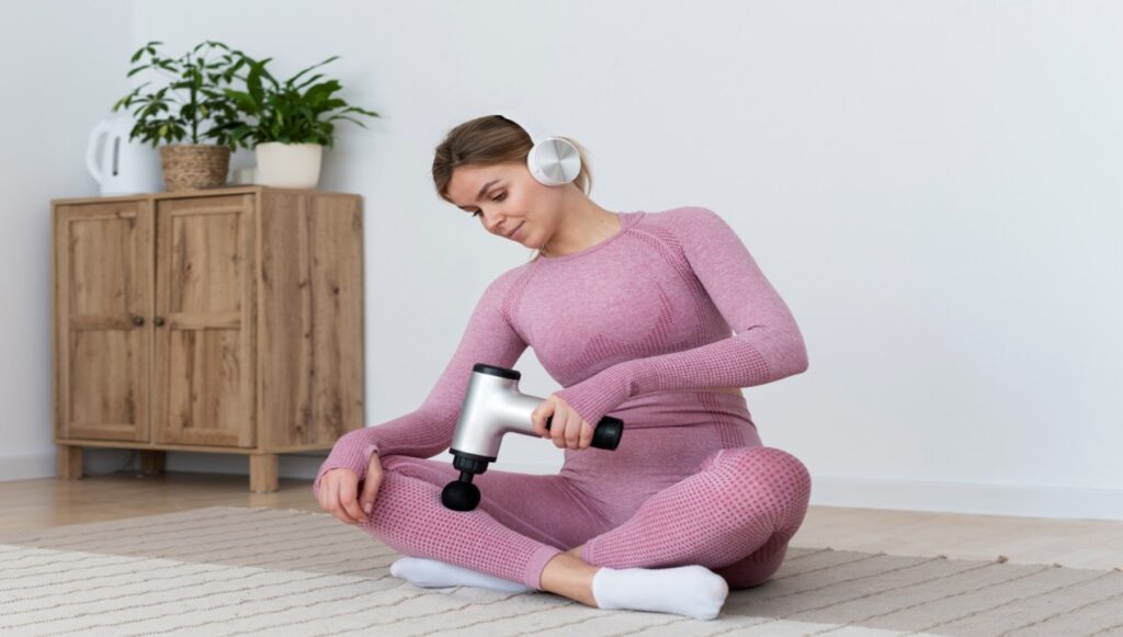 German-Inspired Deep Tissue Massage Gun for Whole Body Relief